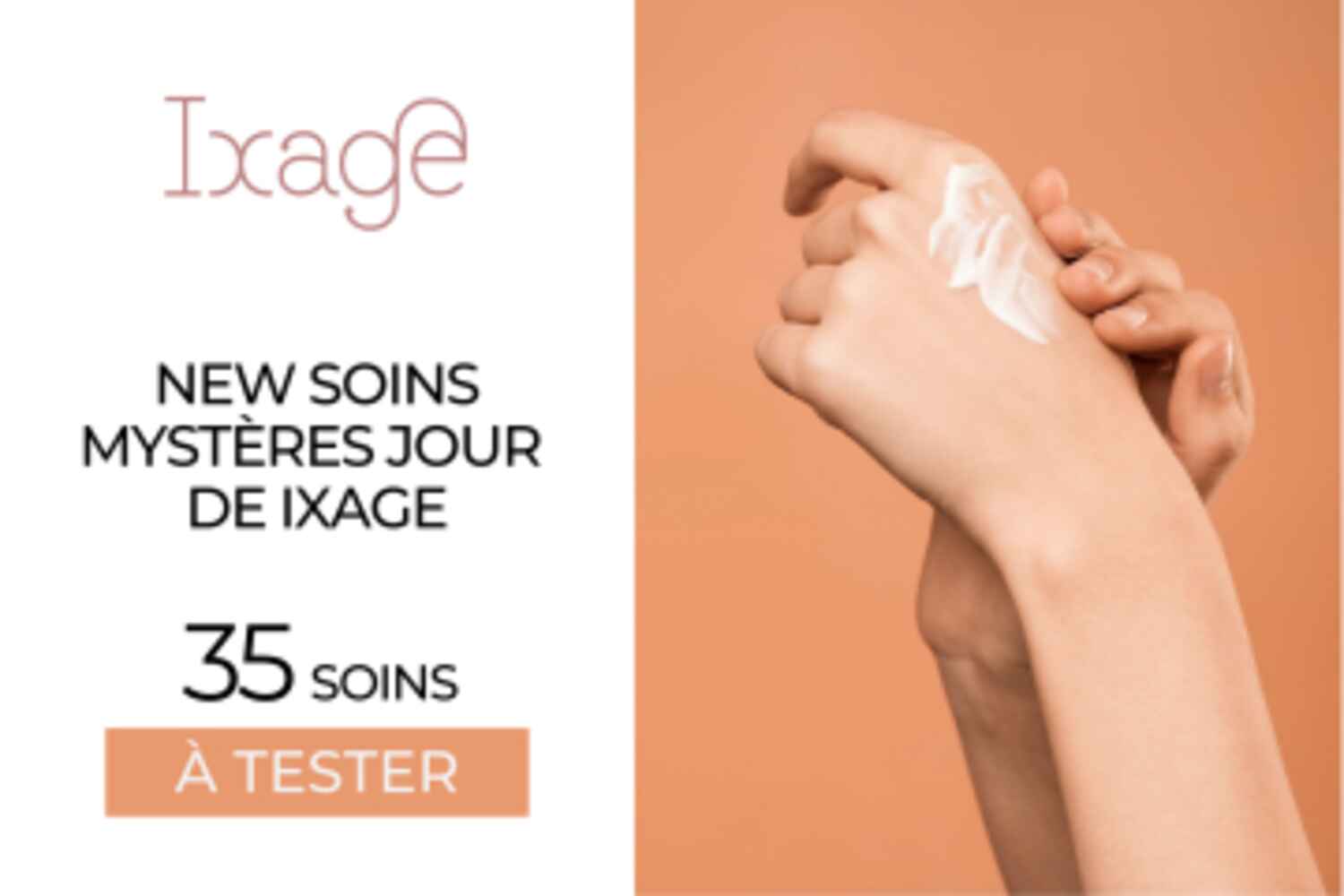 35 Crèmes Soins Mystères Visage Jour de Ixage