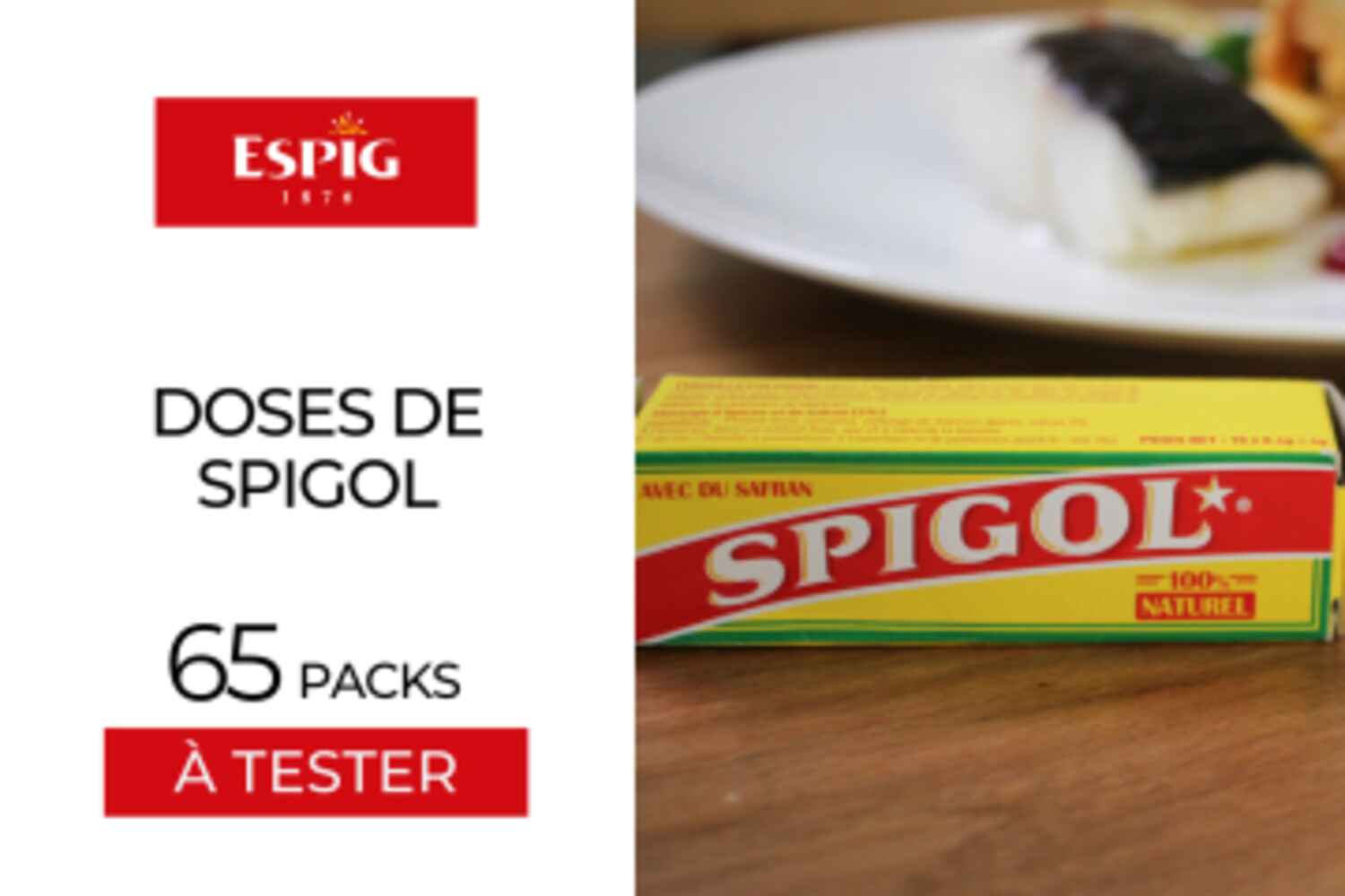65 Épices Spigol à tester !