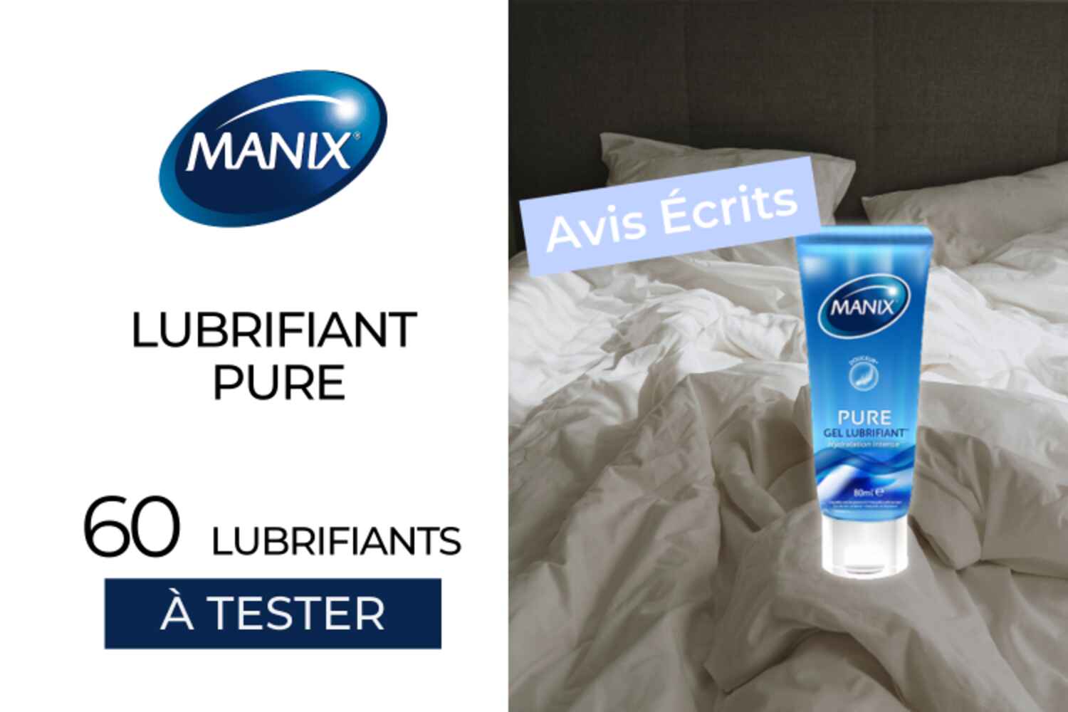 60 Lubrifiant Pure à tester