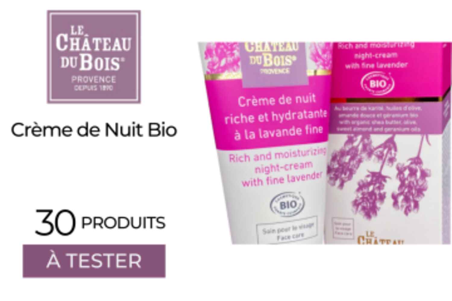 30 CRÈMES DE NUIT