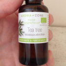Swatch de Tcetce82 : Huile Essentielle Tea Tree, Aroma-Zone