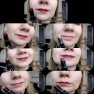 Swatch de Lolotte-Ongles : Soft matte lip cream, NYX