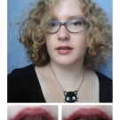 Swatch de pretty and cie : Rouge à Lèvres, Mac