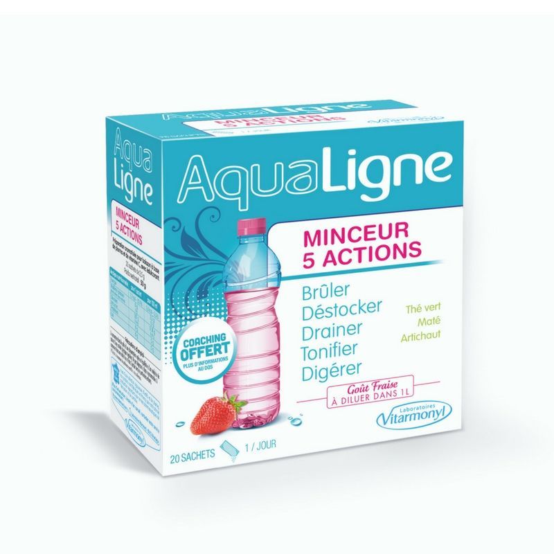 Aqualigne Minceur 5 actions, Laboratoires Vitarmonyl - Infos et avis