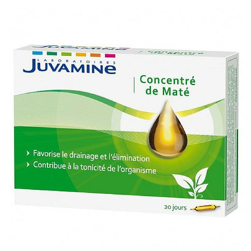 Concentré de Maté, Laboratoires Juvamine - Infos et avis