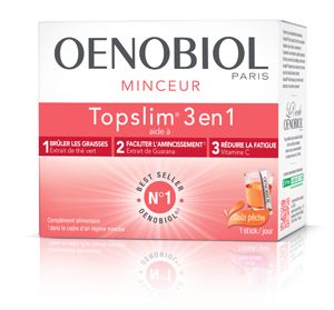 Topslim 3 en 1 Goût Pêche, Oenobiol - Infos et avis