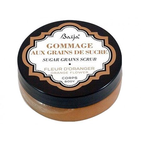 Gommage aux grains de sucre Fleur d'Oranger, Baïja - Infos et avis