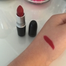 Swatch de Lisalmbrt : Rouge à Lèvres, Mac