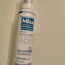 Swatch de Diana74 : Déodorant Peau Sensible Sensitive Confort, Mixa