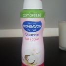 Swatch de Diana74 : Déodorant Douceur lait grenade & fleur de jasmin - Compressé, Monsavon