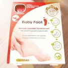 Swatch de Diana74 : Masque Chaussette Exfoliant, Baby Foot