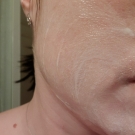 Swatch de Diana74 : Gelée Nettoyante Gommante Soin Bonne Mine Éclat d'Abricot, Le Petit Marseillais