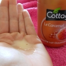 Swatch de Pau-lette : Gel Douche Le Caramel, Cottage