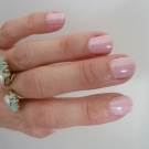 Swatch de krystalie : Nail lacquer - Vernis action fortifiante et durcissante, Kiko