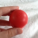 Swatch de lilou.vct : Baume à Lèvres Smoothie Sphere Lip Balm, Eos