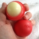 Swatch de lilou.vct : Baume à Lèvres Smoothie Sphere Lip Balm, Eos
