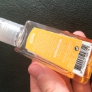 Swatch de lilou.vct : Gel mains nettoyant, Merci Handy