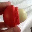 Swatch de lilou.vct : Baume à Lèvres Smoothie Sphere Lip Balm, Eos