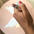 Swatch de Imanedich : Rouge à lèvres - Luminelle, Yves Rocher