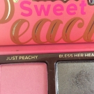 Swatch de Chocolateconchurros : Sweet Peach Palette de fards à paupières, Too Faced