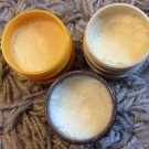 Swatch de Chocolateconchurros : Baume à Lèvres Karité, The Body Shop