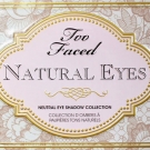 Swatch de Chocolateconchurros : Natural Eyes Collection - Palette de fards à paupières, Too Faced