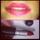 Swatch de Marilysimplicity : Rouge à Lèvres, Mac