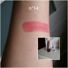 Swatch de Lulurose23 : Rouge à lèvres - Luminelle, Yves Rocher