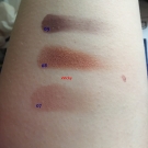 Swatch de xVicky : Palette : Burgundy de chez Mac, Mac