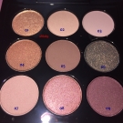 Swatch de xVicky : Palette : Burgundy de chez Mac, Mac