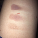 Swatch de xVicky : Palette : Burgundy de chez Mac, Mac