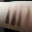 Swatch de xVicky : All About Eyeshadow Palette, Essence