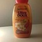 Swatch de Chrislène : Le Shampoing Merveilleux Huile d'Argan et Camélia, Garnier