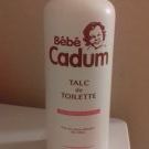 Swatch de Chrislène : Talc de toilette, Bébé CADUM