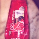 Swatch de noem143 : Gel douche Mûre et Grenade, Auchan