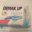 Swatch de Testeuse beaute party  : Lingettes démaquillantes - à l'eau démaquillante, Demak'Up