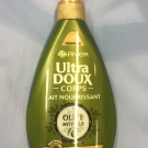 Swatch de Testeuse beaute party  : Lait Nourrissant - Ultra Doux Corps Olive Mythique, Garnier