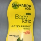 Swatch de Testeuse beaute party  : Body tonic Lait Fermeté, Garnier