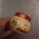 Swatch de Testeuse beaute party  : Masque Reconstituant Trésors de Miel - Ultra Doux, Garnier