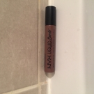 Swatch de Testeuse beaute party  : Liquid Suede Rouge à Lèvres Crème, NYX