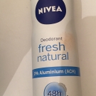 Swatch de Testeuse beaute party  : Fresh natural, Nivea