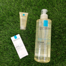 Swatch de Testeuse beaute party  : Huile Lavante Relipidante Anti-Irritations - Lipikar Huile, La Roche-Posay