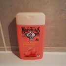 Swatch de Testeuse beaute party  : Gel douche extra doux, pêche blanche & nectarine, Le Petit Marseillais