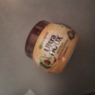 Swatch de Testeuse beaute party  : Masque Nutrition Intense Huile d'Avocat et Beurre de Karité Ultra Doux, Garnier