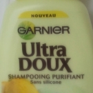 Swatch de Hasouna : Shampoing Purifiant Argile Douce et Cédrat, Garnier
