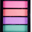 Swatch de duris : Ombres à paupières Fifties, BYS