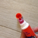 Swatch de Ilana : Rouge à lèvres peel-off WOW, Romantic bear