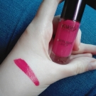 Swatch de Make_by_Coline : Matte Muse Lipstick 06, Kiko