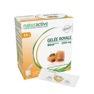 Gelée royale 1500 mg - 15 sachets de 10 ml, Naturactive - Infos et avis