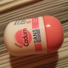Swatch de garance_ollv : Deodorant sans sels d'aluminium, Cadum